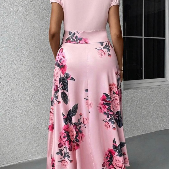 Long floral print dress​ - Picture 2 of 7